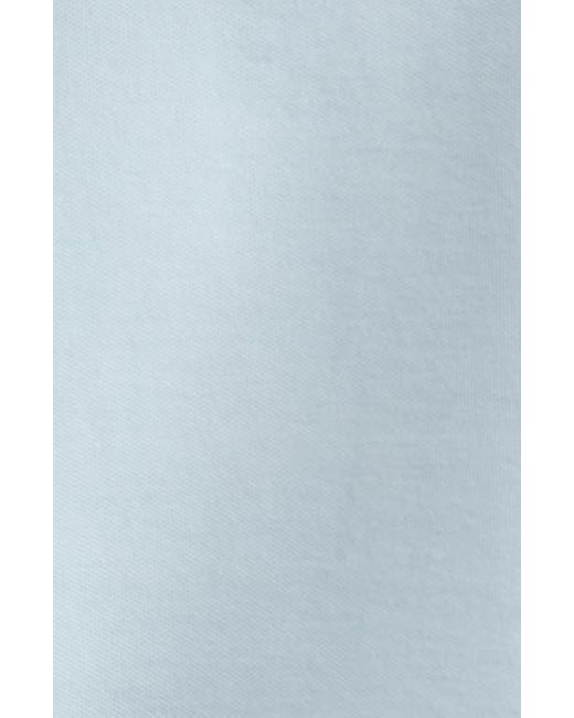 Area White Crystal Heart Cutout Crop Polo