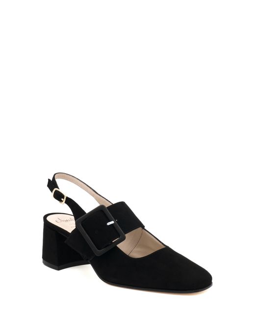 Amalfi by Rangoni Black Selva Slingback Pump