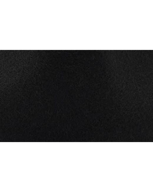 Mango Black Wool Felt Fedora