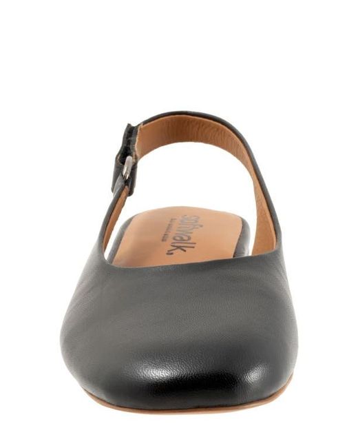 Softwalk® Blue Katy Slingback Flat
