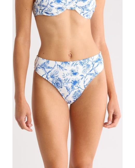 Hutch Blue High Waist Bikini Bottoms