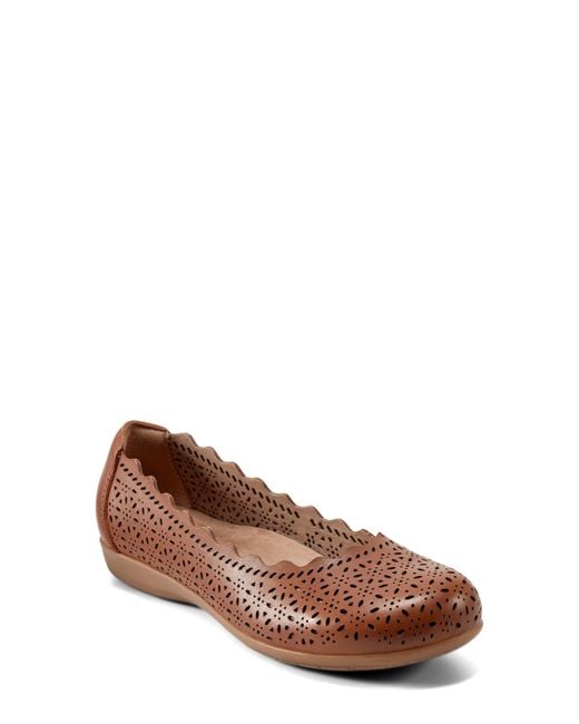 Earth Brown Bria Flat