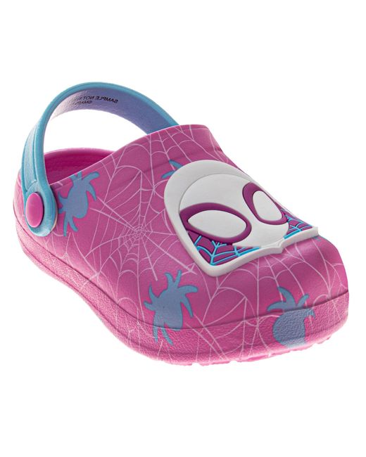 Spider-man Purple Spider Clogs