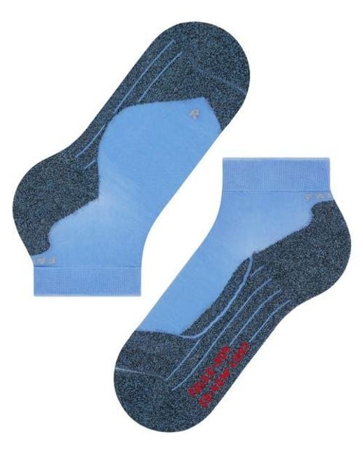 Falke Blue Ru Trail Stabilizing Running Socks