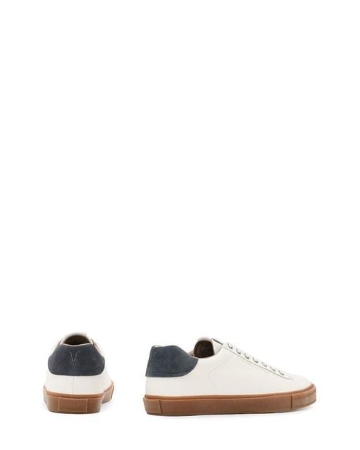 AllSaints White Brody Low Top Sneaker for men