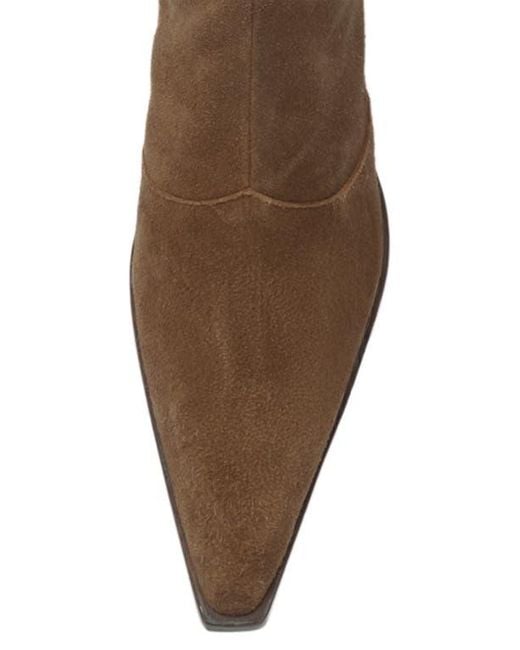 SCHUTZ SHOES Brown Raffaela Up Mid Boot