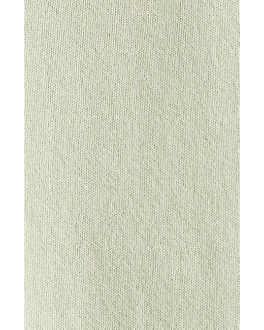 Altuzarra Green Rinaldi Asymmetric Cap Sleeve Sweater