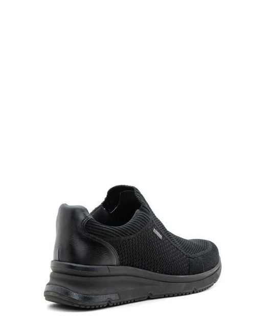 Ara Black Nassau Waterproof Slip-On Sneaker