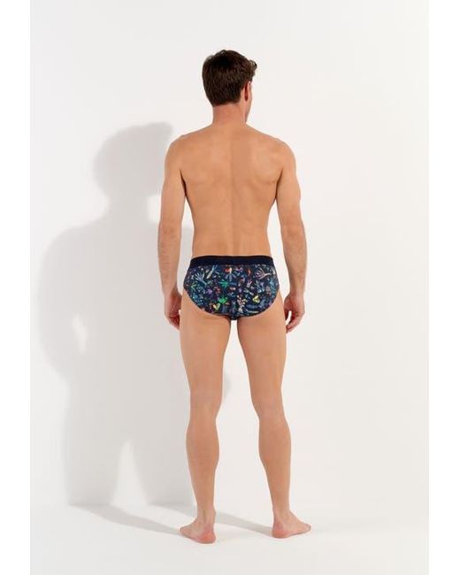 Hom Blue Cactée Mini Briefs for men