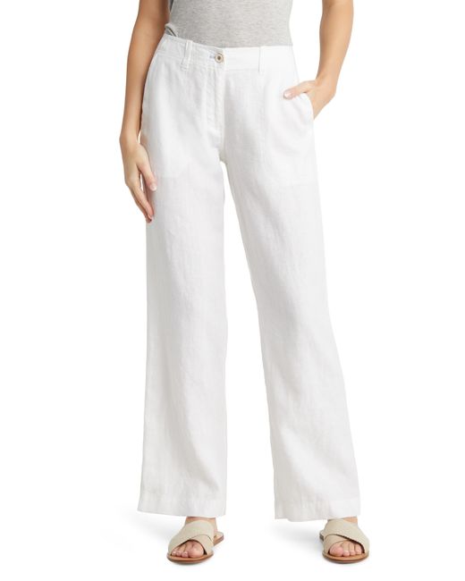 Tommy Bahama Two Palms Resort Linen Pants in White | Lyst
