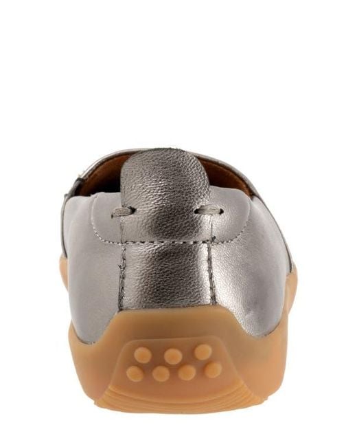 Softwalk® Brown Deva Flat