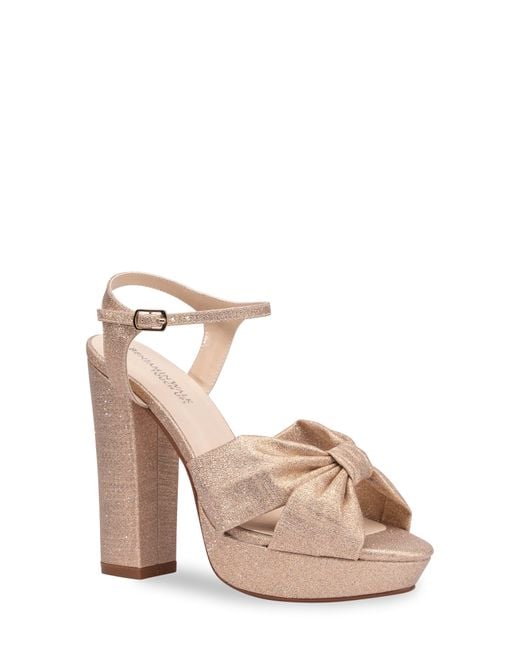 Touch Ups Multicolor Sailor Ankle Strap Platform Sandal