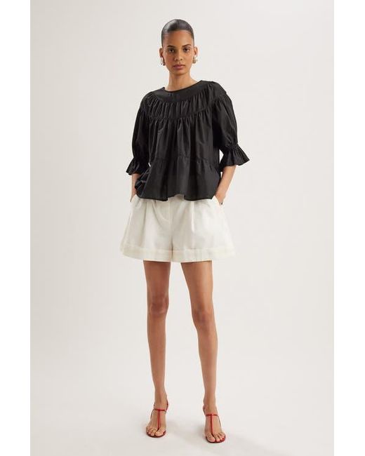 Merlette Black Sol Top