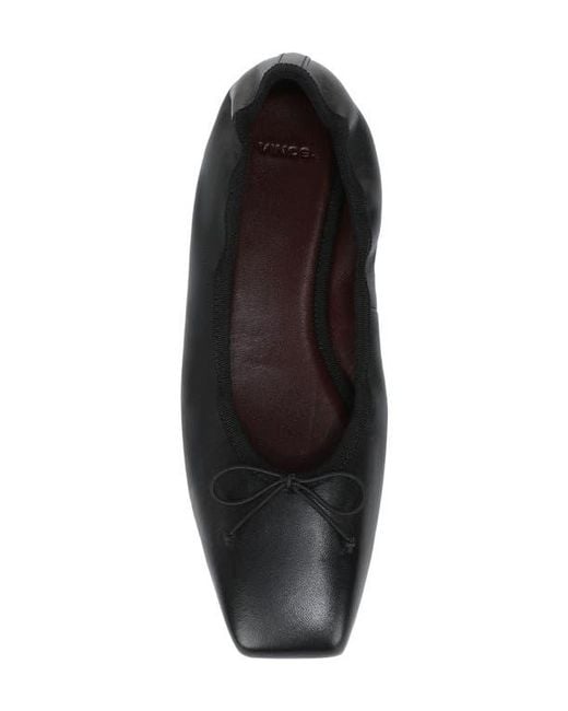 Vince Black Darla Ballet Flat