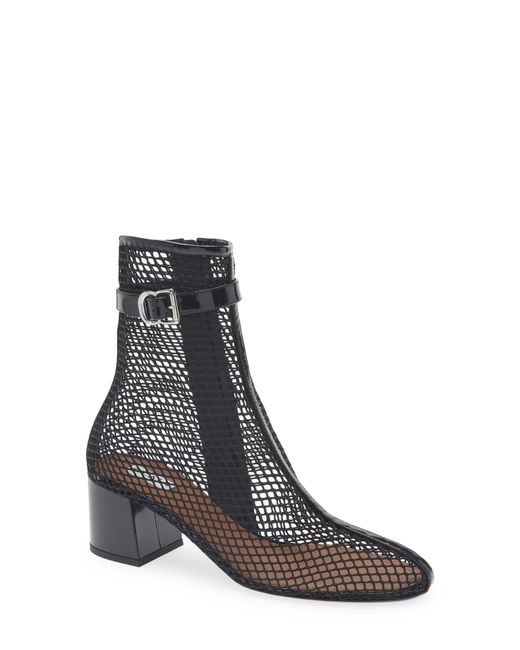 Alaïa Black Fishnet Bootie