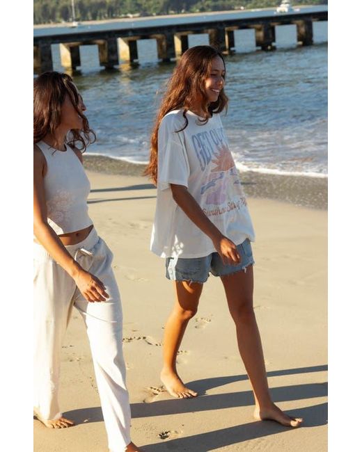 Nanis White Oversized Tee