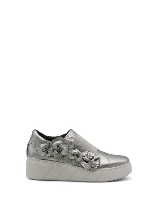 Charles David Rachelle Floral Embellished Wedge Sneaker in