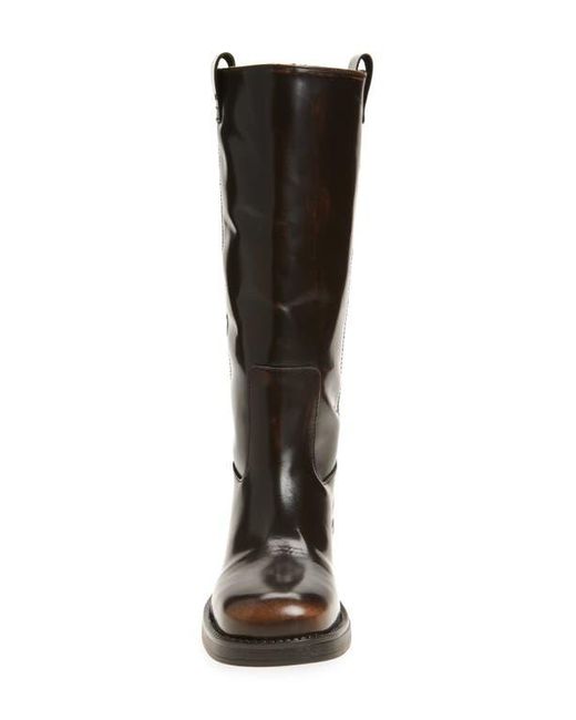 Alohas Black Sajan Round Toe Boot