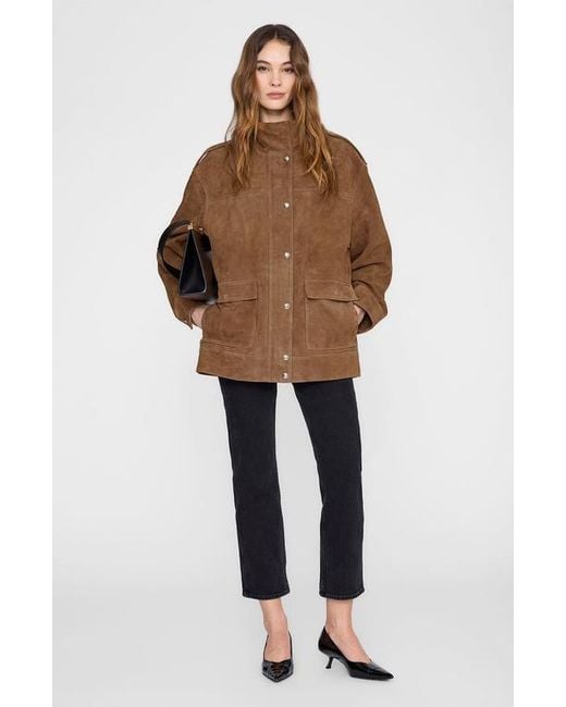 Anine Bing Brown Roux Jacket