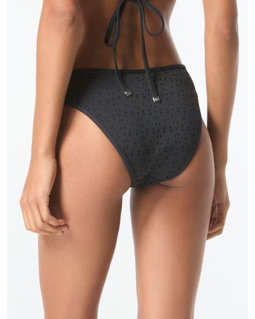 MICHAEL Michael Kors Multicolor High Leg Bikini Bottom