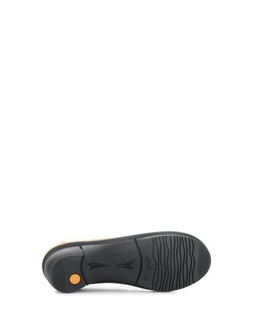 Softinos Yellow Rem Platform Wedge Pump
