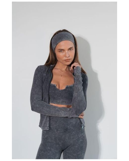 Vitaly Gray Cloud Ii Rib Basic Jacket