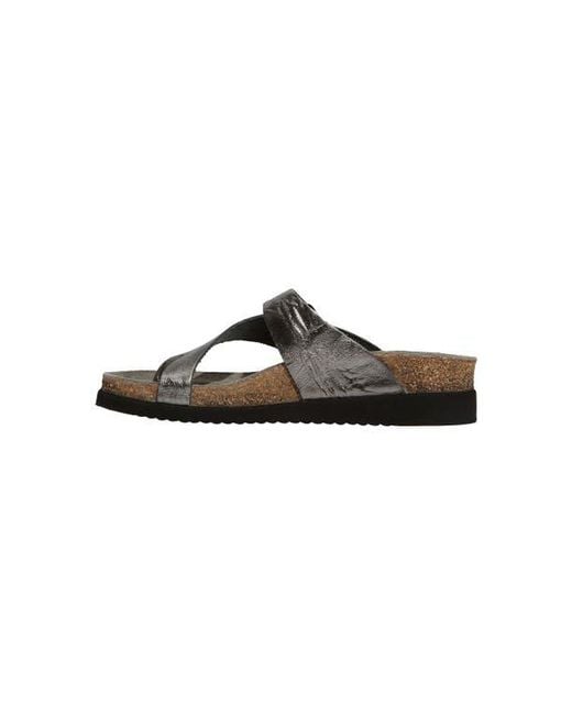Mephisto Brown Helen Toe Loop Sandal