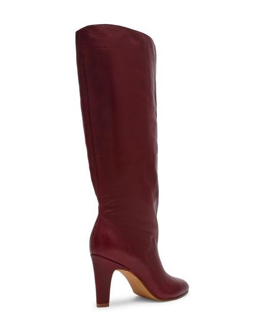 Steve Madden Red Rizk Knee High Boot