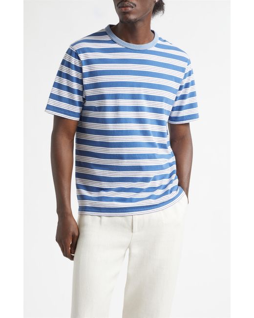 NOAH リンガーTシャツ ブルー Lサイズ Noah Stripe Ringer T-Shirt in Blue for Men | Lyst
