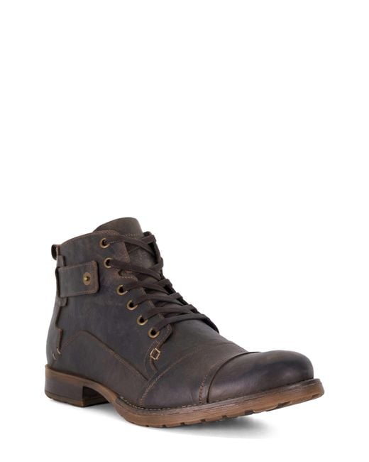 Dune Brown Simon Boot for men