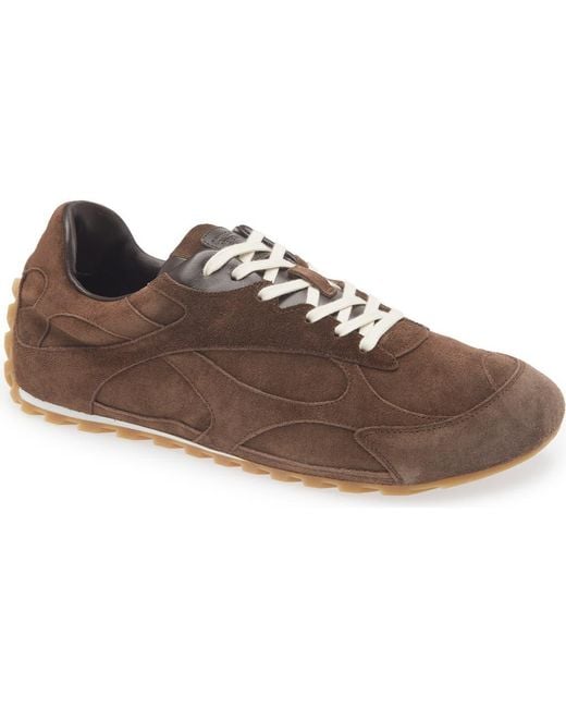 Bottega Veneta Brown Orbit Flash Low Top Sneaker