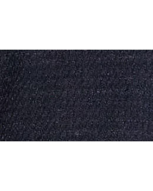 Theory Black Kolben Short Sleeve Linen & Cotton Blend Crewneck Sweater for men