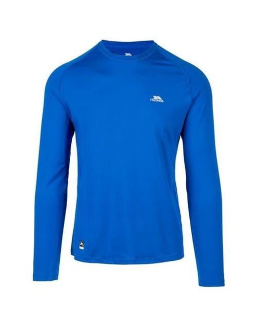 Trespass Blue Nate Base Layer Top for men