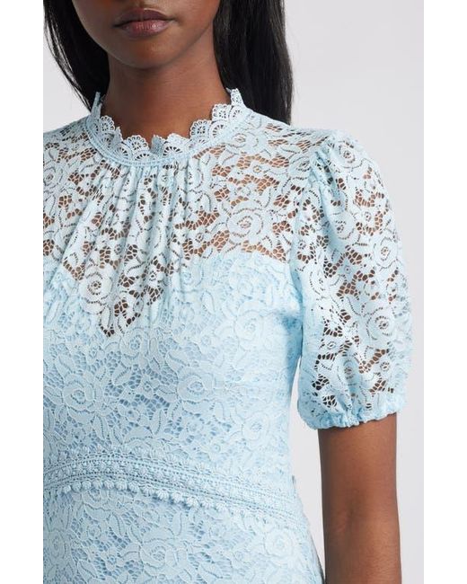 lipsy teal lace dress Womens Lipsy Teal Blue Premium Lace Shirt Maxi Dress US 8