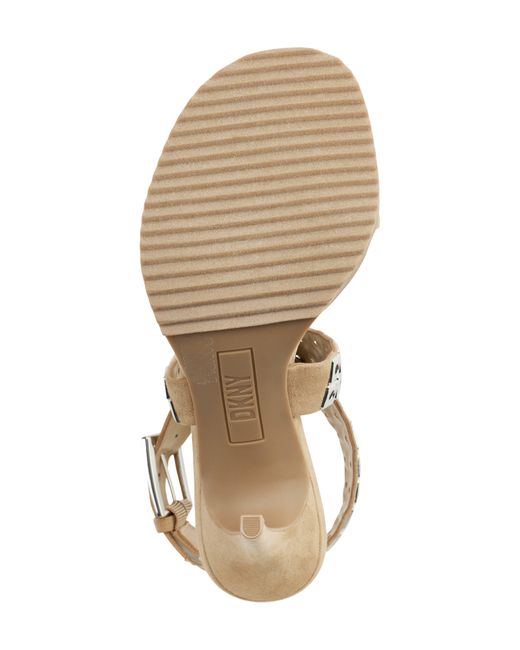 DKNY Metallic Aiden Slingback Sandal