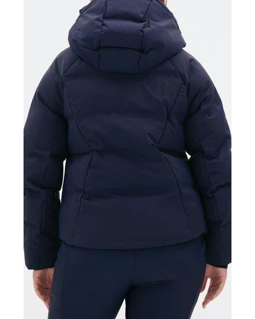 Halfdays Blue Georgie Puffer Jacket