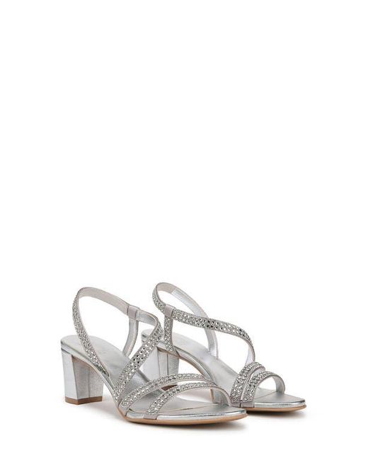 Naturalizer White Vanessa Slingback Sandal