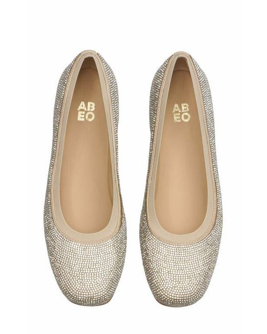 ABEO White Cadence Ballet Flat