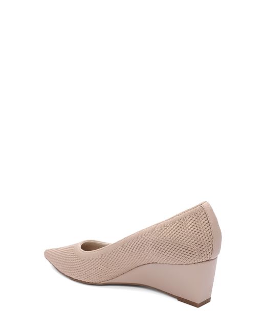 Sanctuary Perky Pointed Toe Wedge Pump in Pink | Lyst