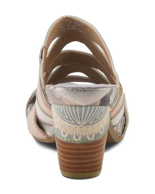 Spring Step White Pita Sandal