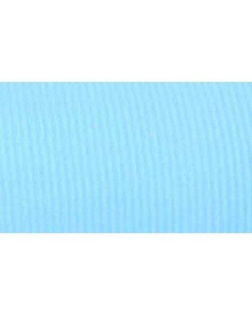 L*Space Blue Hazel Ribbed Bikini Top