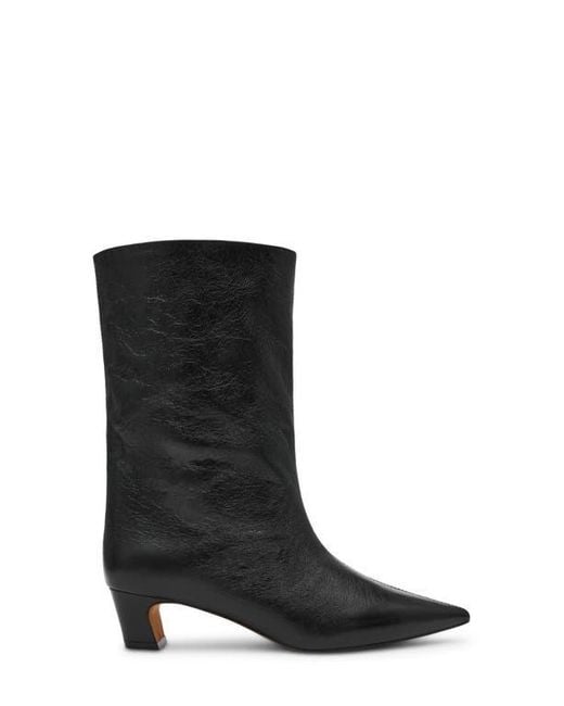 Steve Madden Black Lytton Pointed Toe Boot