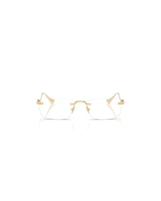Ferrari Metallic 54Mm Rectangle Optical Glasses for men