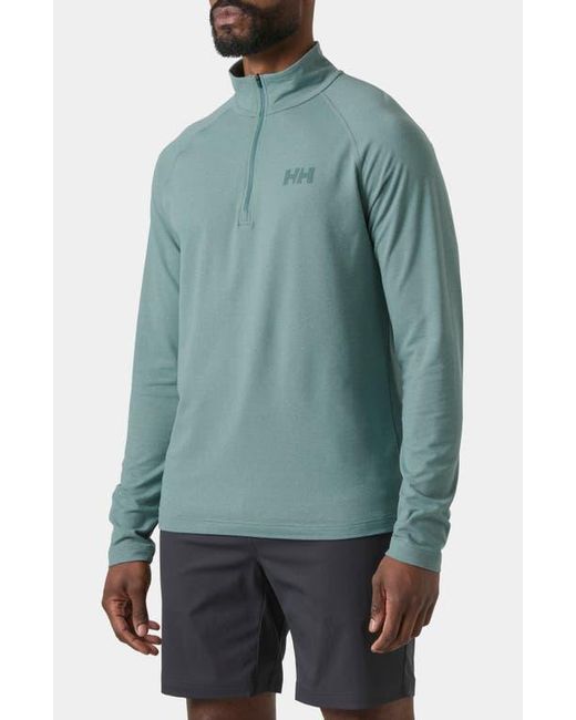 Helly Hansen Green Tyri Half Zip Pullover for men