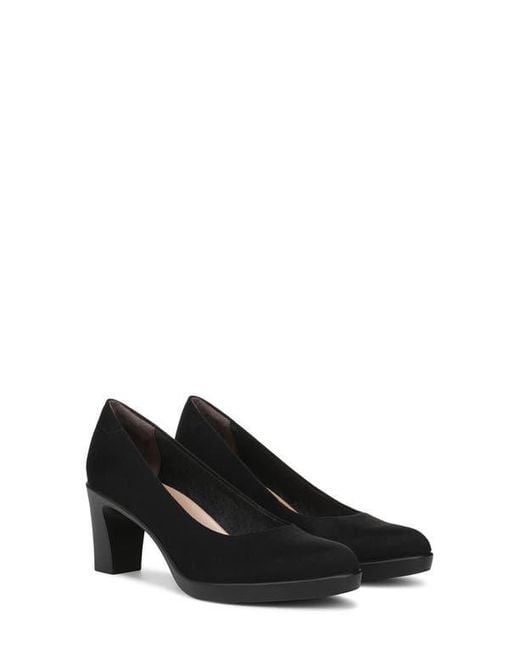 LifeStride Black Elevate Platform Pump