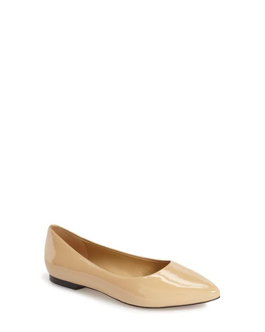 Trotters Natural Estee Woven Flat