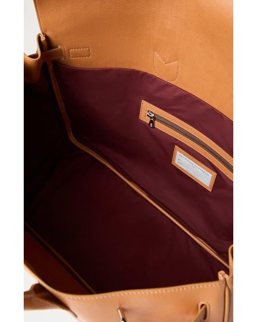 Brunello Cucinelli Pink Calfskin And Cowhide Bag for men