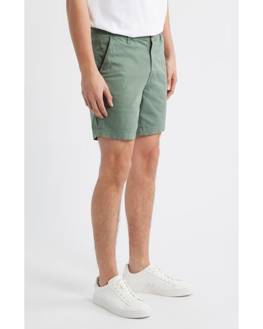 AG Jeans Green Cipher 7-Inch Chino Shorts for men
