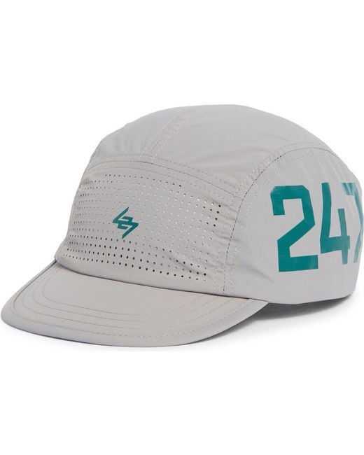 24/7 Gray Numbers Cap for men