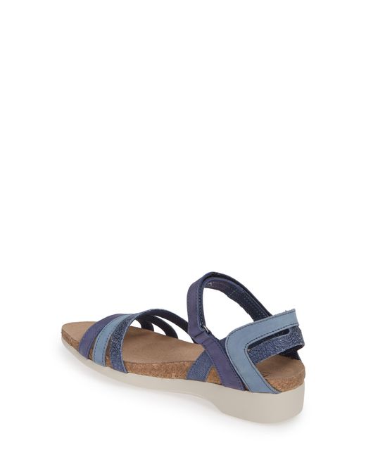 Munro Summer Sandal in Navy Combo Nubuck (Blue) - Save 1% - Lyst